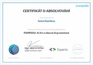 Obrázek certifikátu