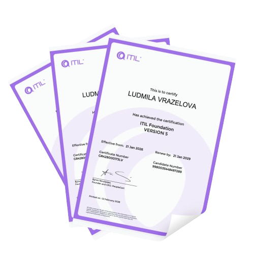 ITIL® certifikát