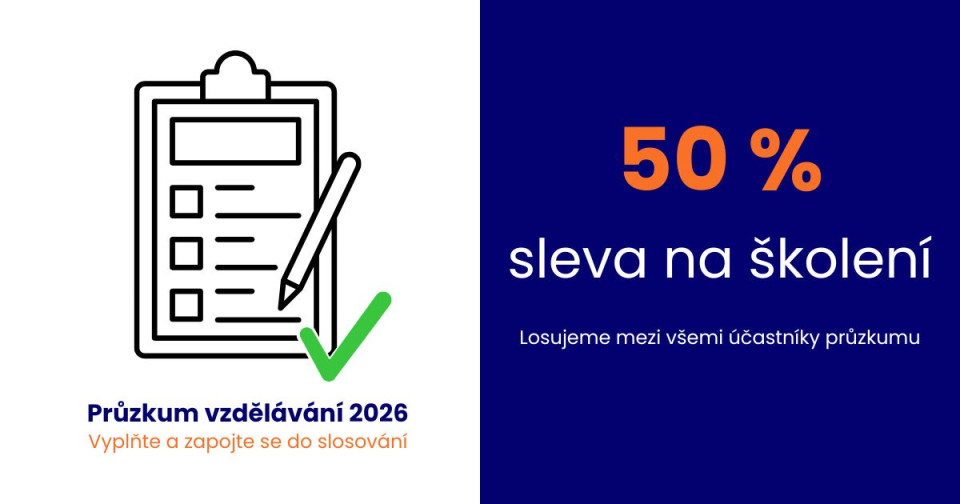 Průzkum vzdělávání 2026