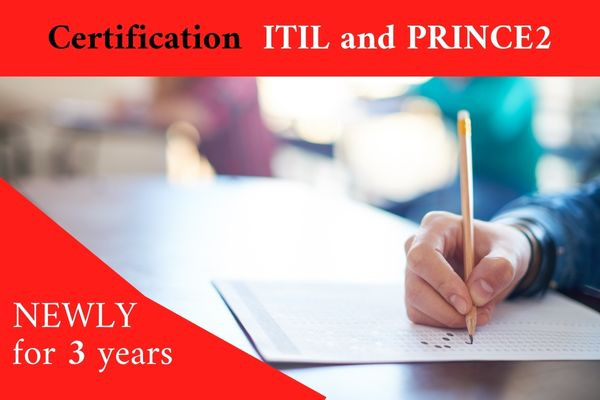 Certification ITIL and PRINCE2 EN