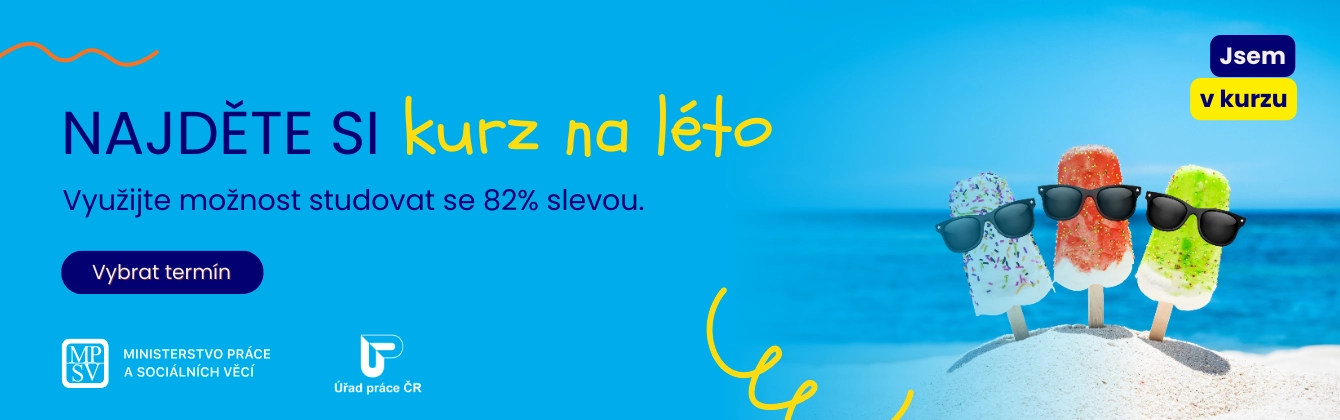 Jsem v kurzu: Letní termíny