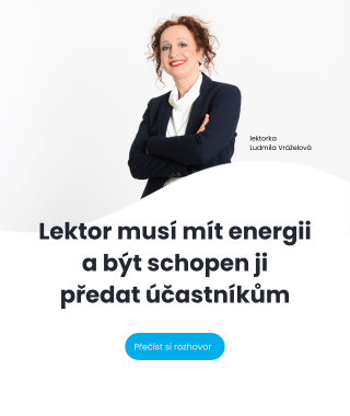Lektor musí mít energii